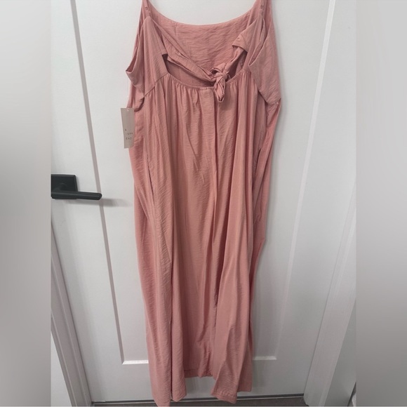 NWT A New Day Women's Midi Bow Back Dress Size: 3X Plus sized - Picture 4 of 5